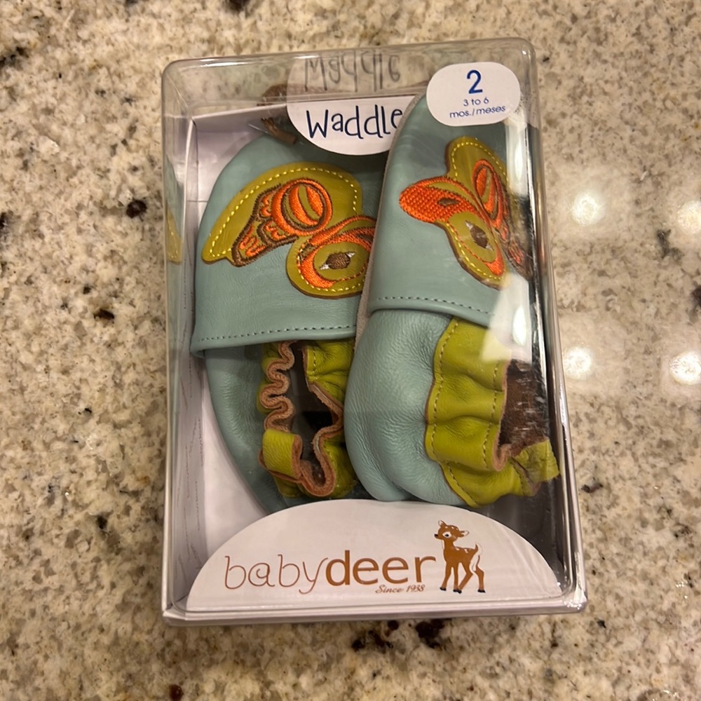 Cute little baby shoes